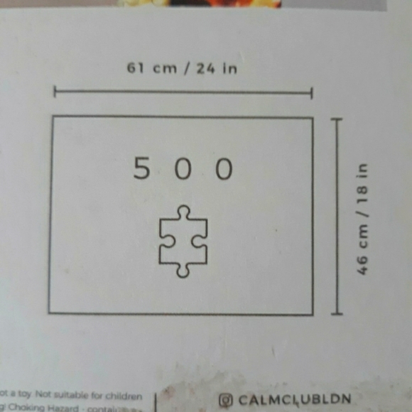 500 piece puzzle by calm club - Picture 6 of 6